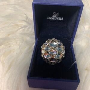 Swarofski cocktail ring